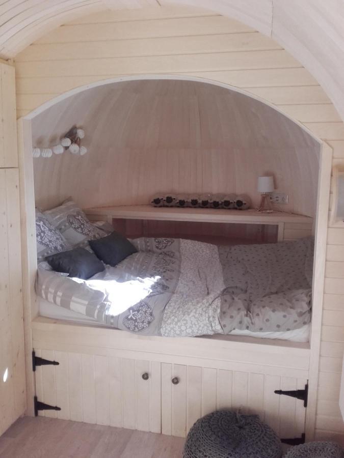 Cabane En Bois Avec Bain Nordique Et Sauna Marigny  Dış mekan fotoğraf